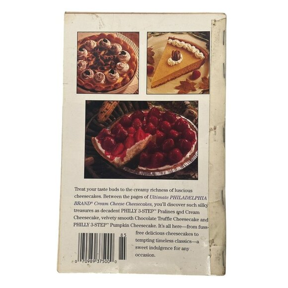 Kraft Ultimate Cheesecakes Favorite Brand Name Recipes Vintage Cookbook 1995 - Picture 2 of 3